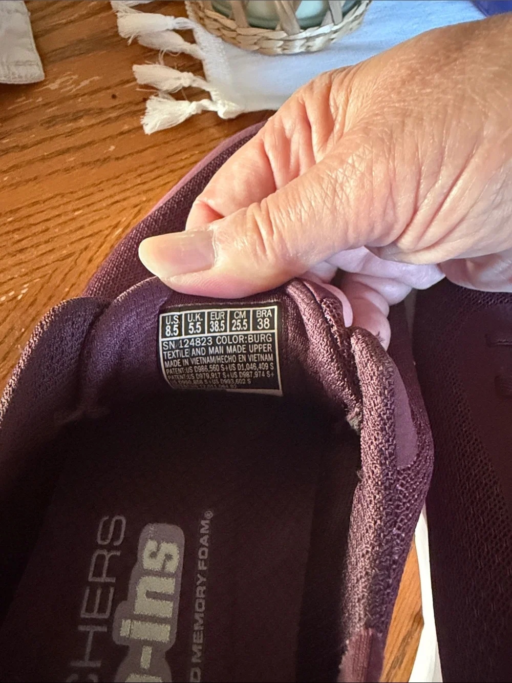 Skechers Plum Slip-On Athletic Walking Sneakers - Picture 5 of 5